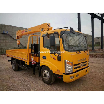 Folding boom truck mounted crane 3.5 tons