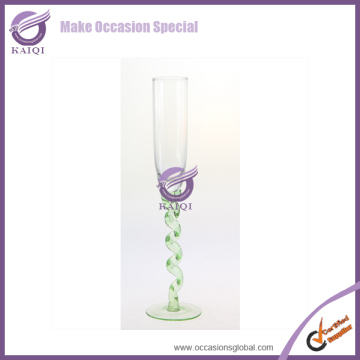 #17436 fancy champagne wine glass