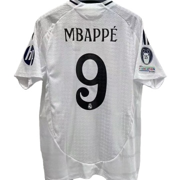 2425 Spanish League Men's Breathable Jersey - Mbappe & Bellingham #9