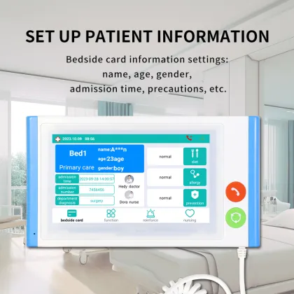 Visual medical intercom system