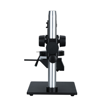 Microscopio de cámara electrónica negra de 0.6x-5x