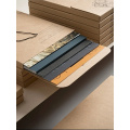 Diseño de carpeta de archivos de papel