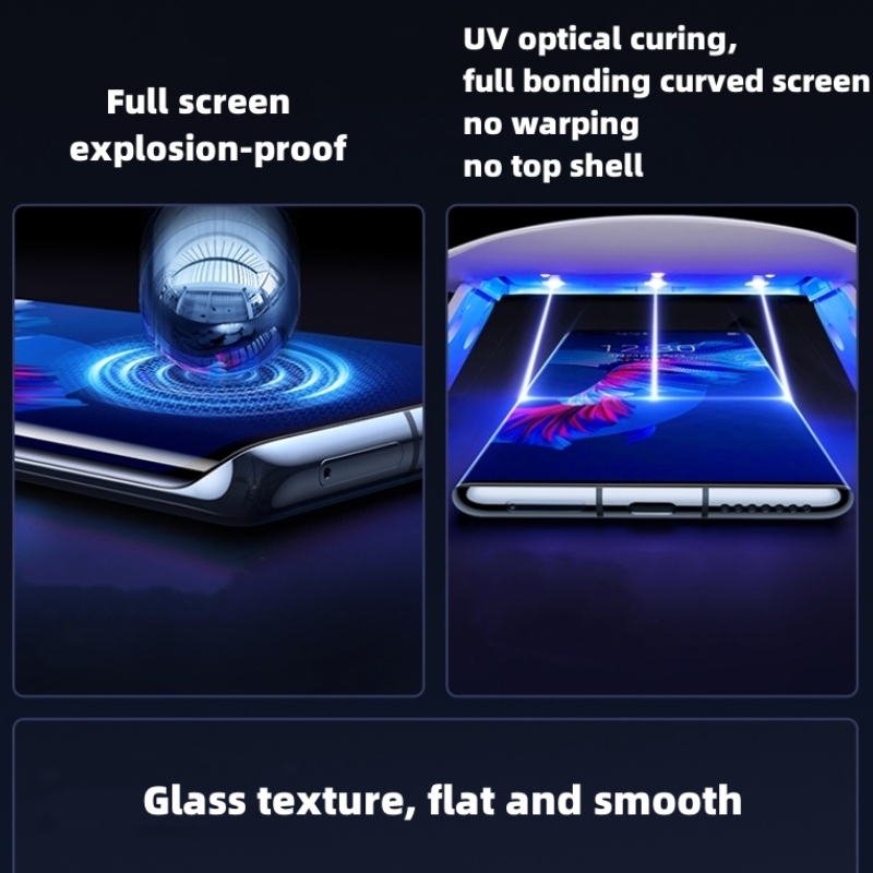 Samsung Full Glue Anti-Explosion UV durcissement de l'écran de durcissement