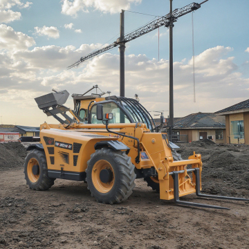 Yaweh Heavy-Duty 4-Wheel Drive Telehandler for Construction Sites: Efficient Loaders