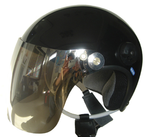 paragliding helmet