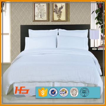 Hotel Bed Linen Cheap Wholesale White 100% Cotton Percale Bedding Set