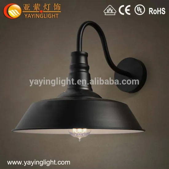 Antique bronze iron vintage wall sconce, Vintage Industrial Antique Wall Sconce