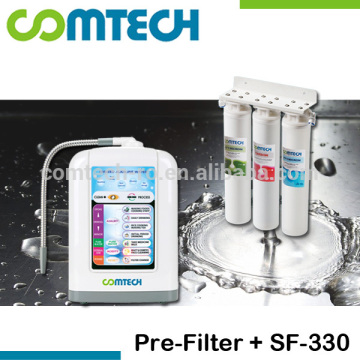 3-Stage Pre-Filter Water Purifier + Alkaline Water Maker Water Ionizer < Made in Taiwan>