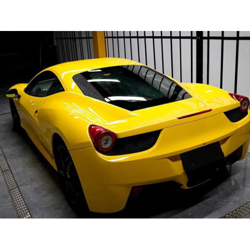 vinil de carro amarelo super globo super