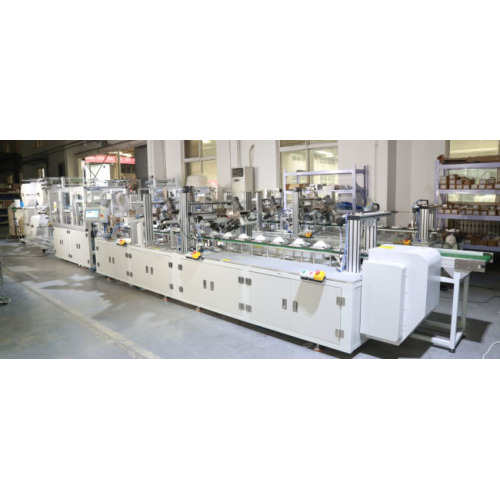 High Speed Automatic FFP3 Cup Mask Making Machine