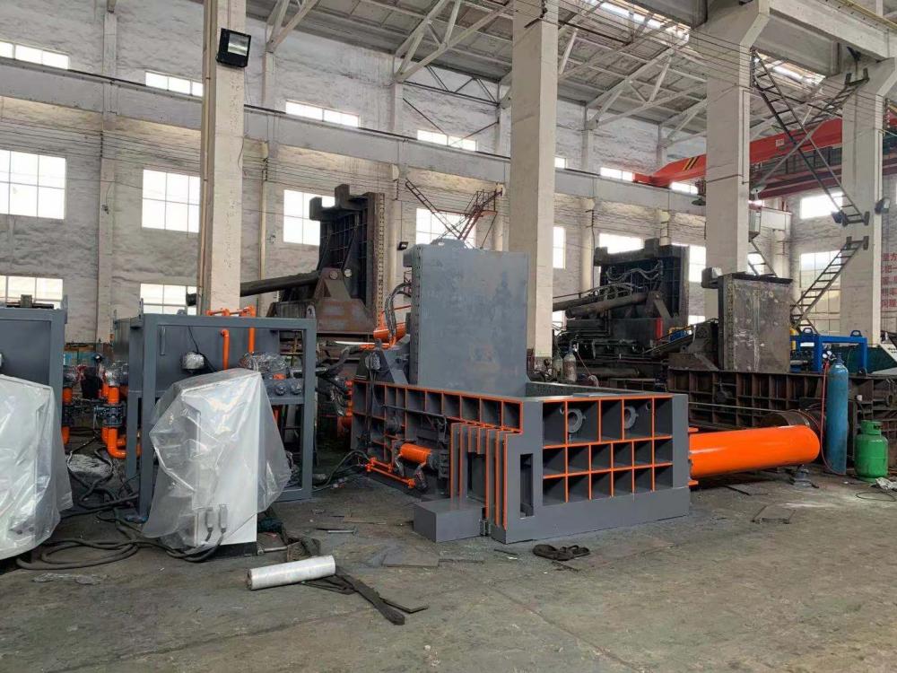 Scrap Copper Aluminum Steel Metal Baler Compress Machine