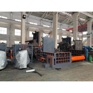 Push-out Scrap Aluminum Steel Metal Baler Compactor