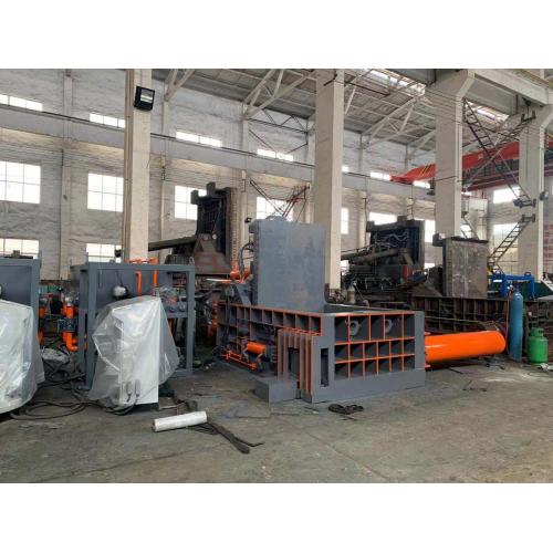 Scrap Copper Aluminum Steel Metal Baler Compress Machine