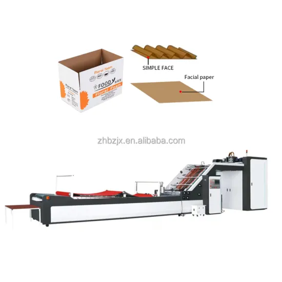 ZH-G China High Speed Automatic 5Ply Flute Laminating Machine