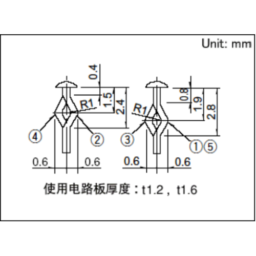 Bidirectional perception Detection switch