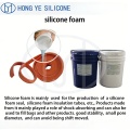 Uniform Aperture Liquid Flame Retardant Foamed Silicone