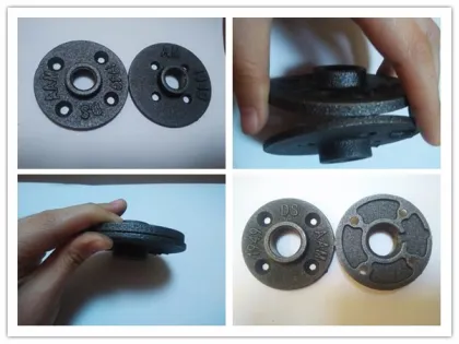 floor flange used in wrought pipe furniture