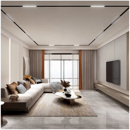 Linear Rail COB Dimmable LED Track Lighting System for Kitchen