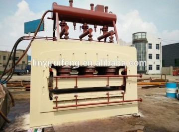 Papan Partical Siklus Pendek Melamin Laminasi Mesin Press Panas