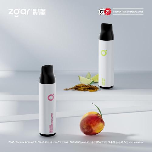 Fornecimento de dispositivo de vape de cigarro eletrônico ZGAR