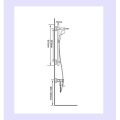 Round Head Wall Mount Shower Set 304 Stainless-Steel Round Head Wall Mount Shower Set Supplier