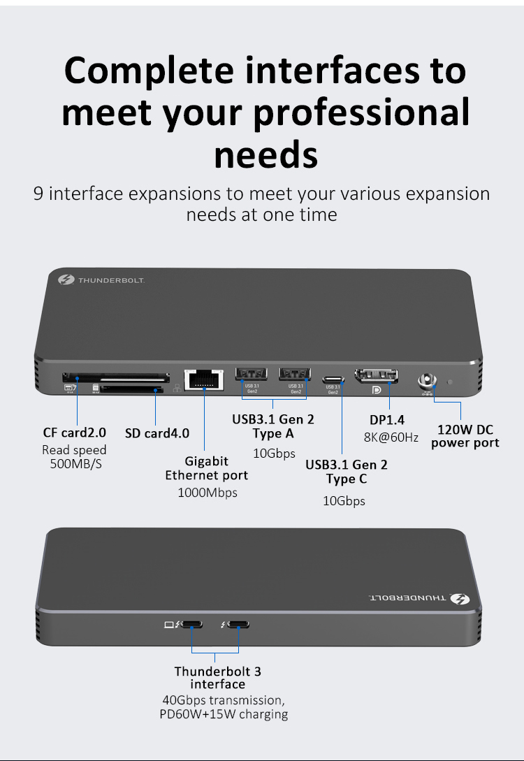 Port en série Transparent Mobile Hard Disk Box