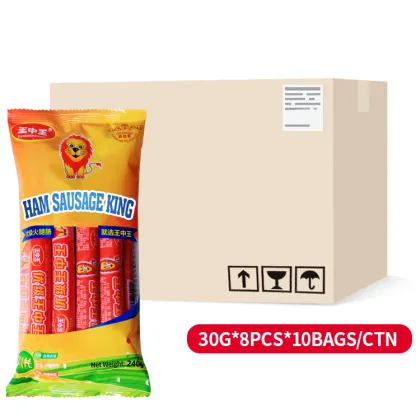 Wangzhongwang Ham Sausage - Premium Pork Flavor from Chundu Factory