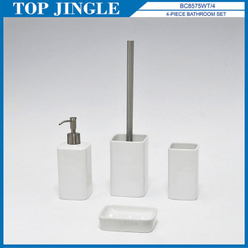 Superior quality White Square Shape Bathroom Accessories