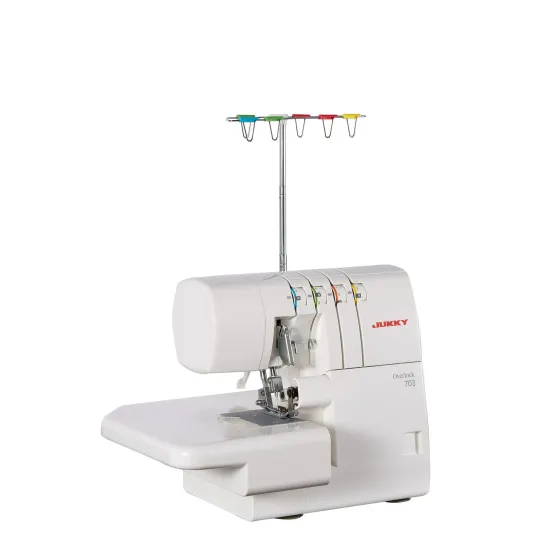 Hot Sale JUKKY 703 Overlock Sewing Machine: Portable Mini Sewing Solution for Home & Industry