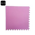 สีชมพูฟิตเนสออกกำลังกาย EVA Foam Interlocking Mat