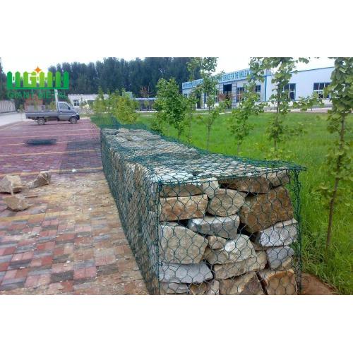 Galvanized Anti Corrosion Hexagonal Gabion Box Wire Mesh