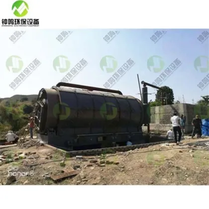 Pyrolysis of Rubber Tyres