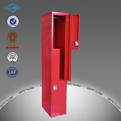 popular red Z shape metal locker