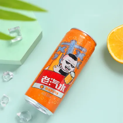 Orange - Flavored Fruit Juice Soda
