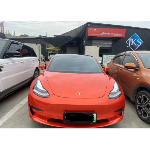 PVC Ultra Gloss Lava Orange Vinyl Wrap