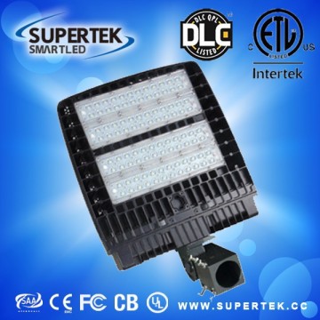 Supertek DLC UL ip65 waterproof die casting 180w shoe box light