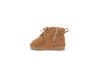 Warm sheepskin Children's Zipper Boots