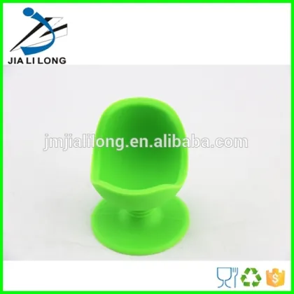 Food grade silicone cooked egg holder/ egg cup