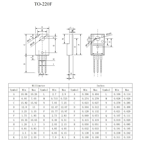 800V BTA204X-800B TO-220F triac have good performance at reliability