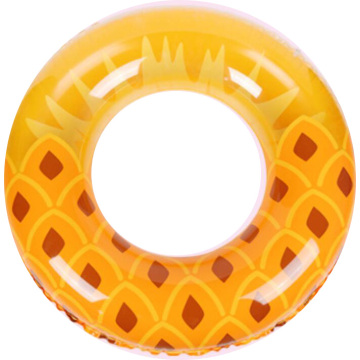 High Quality Printed Watermelon Swim Ring With Handle