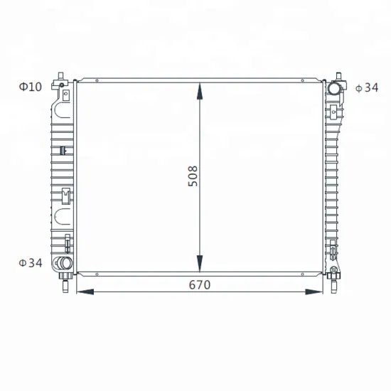 Auto Radiator for CHEVROLET CAPTIVA C140/C100 06-/MT OEM 4803043 96629058 20777047 4817323