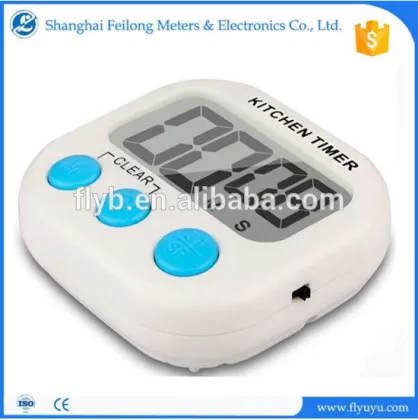 Large Screen Electronic Memory Timer Digital LCD Timer