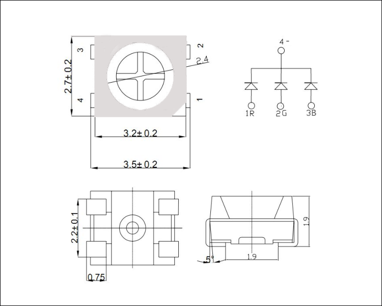 Smd 3528 характеристики