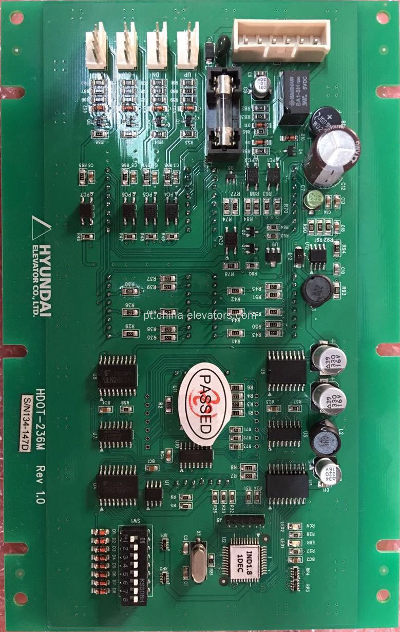 Indicador LOP HDOT-236M para elevadores Hyundai STVF-2