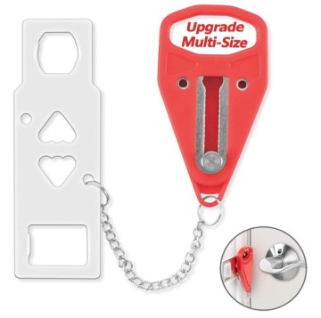 The Original Portable Lock: Top Security Device for Doors at Home, Hotel, School, and Apartments