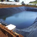 Geomembrana in HDPE utilizzata per la fabbrica di zucchero