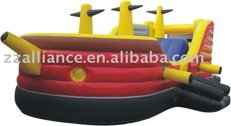 jumping castle pirate ship