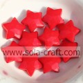 High Quality Opaque Acrylic Small Star Acrylic Solid Beads