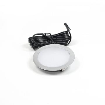 Recess Round 3W Cabinet LED Puck Light