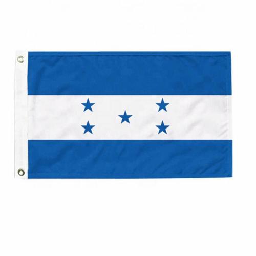 Honduras national flag blue white 5 stars flag